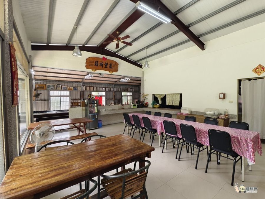 日月潭花鳥新村渡假民宿｜餐廳與廚房 實景照片 3