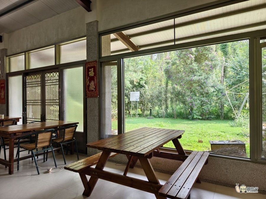 日月潭花鳥新村渡假民宿｜餐廳與廚房 實景照片 10